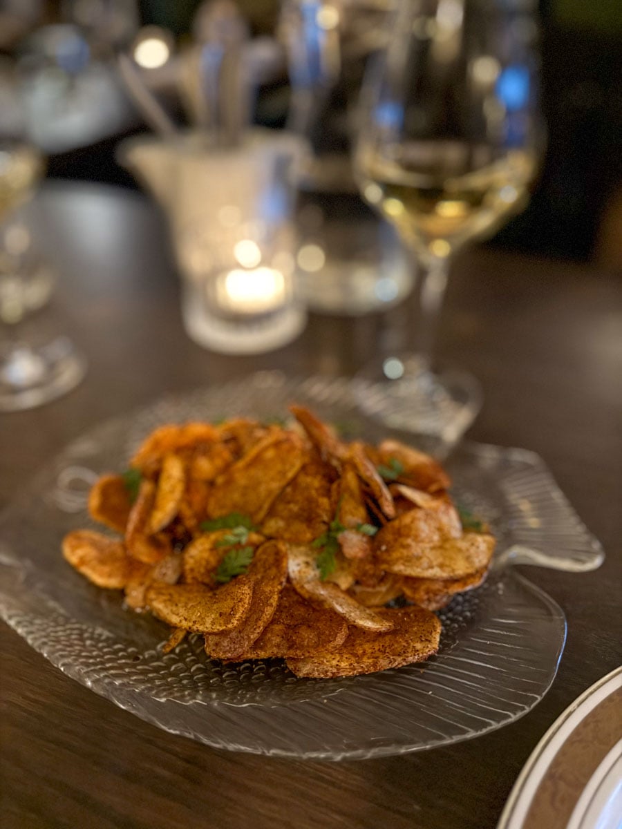 Le crudo d'omble chevalier