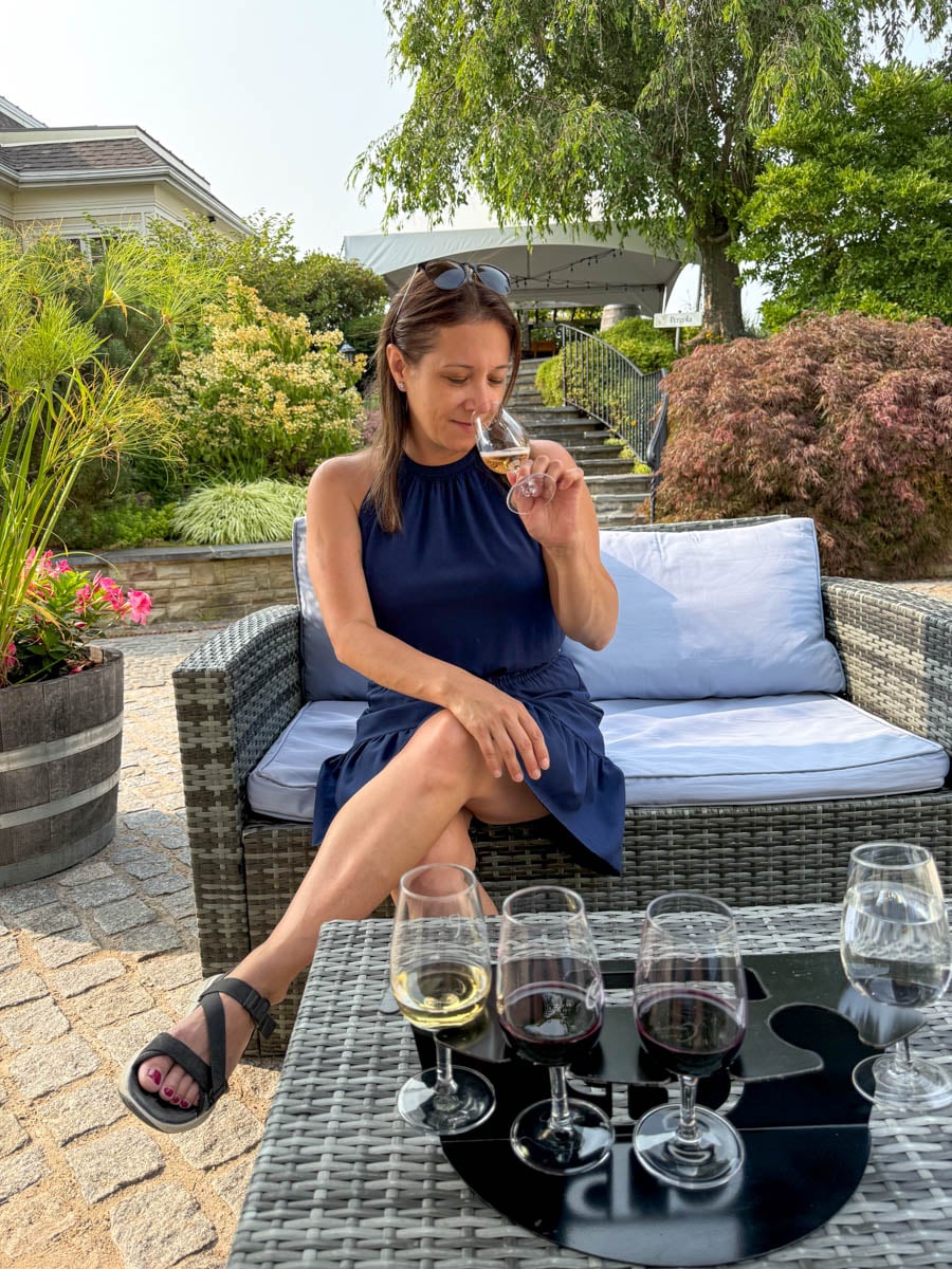 Dégustation de vins chez Grand Pré Vineyard