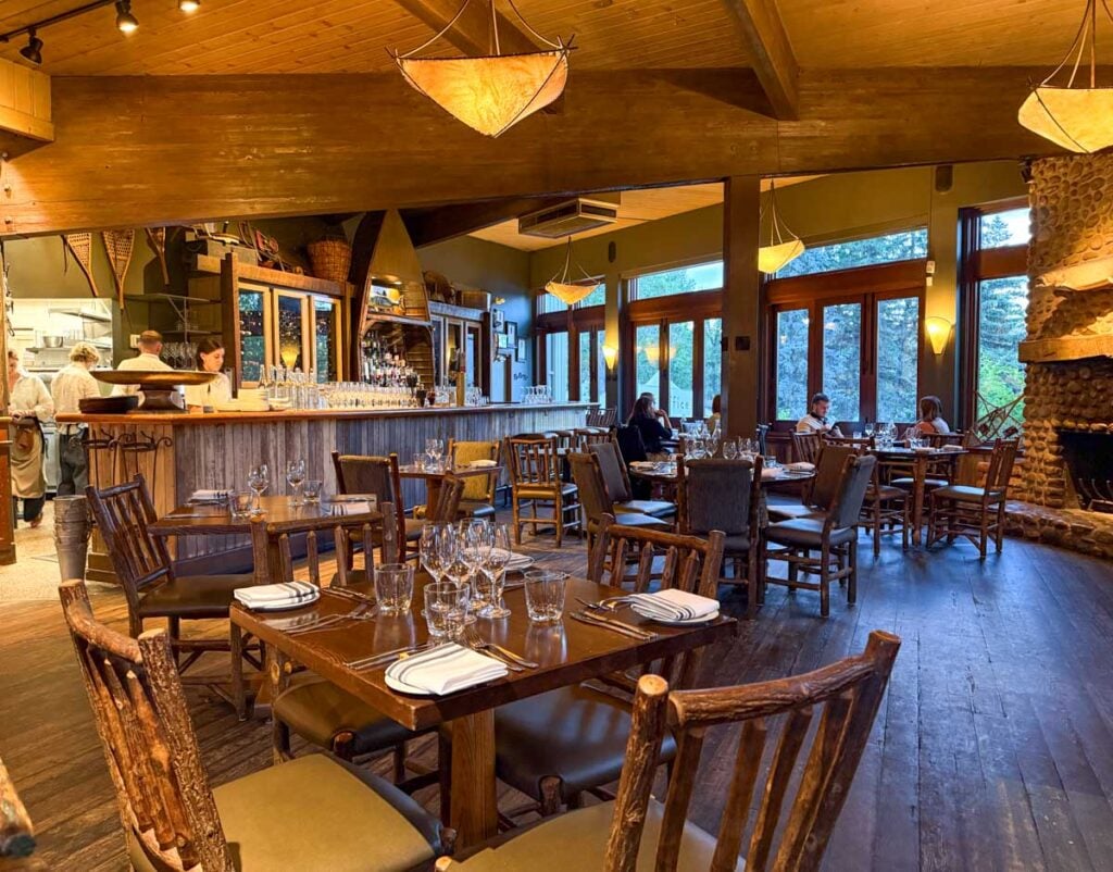 Intérieur du River Café