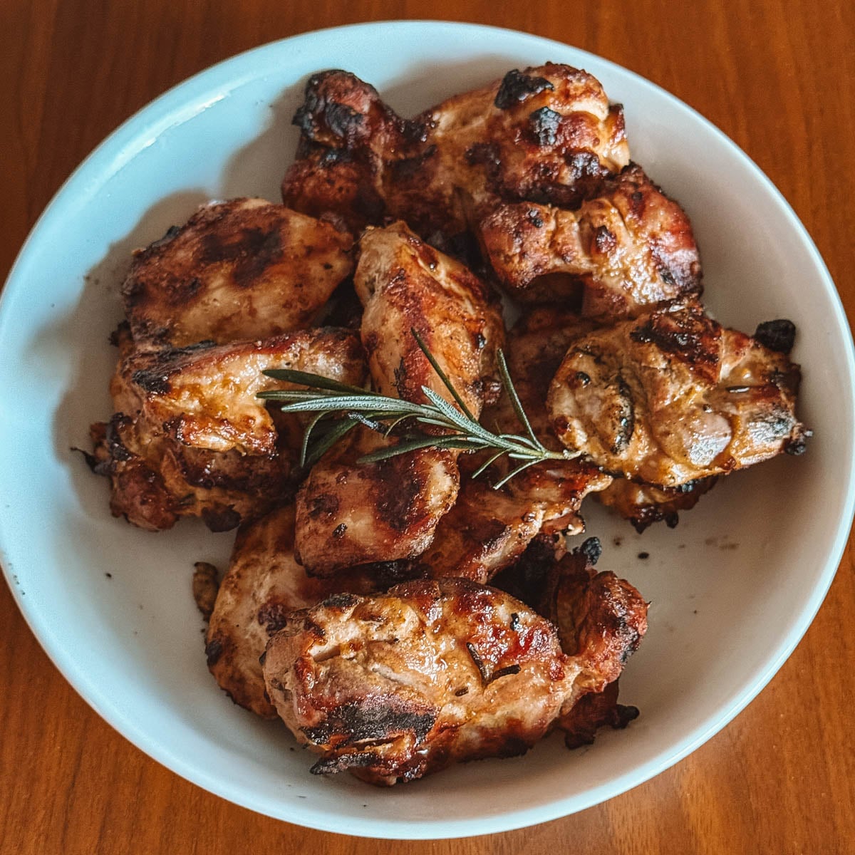 Poulet dijon, citron et fines herbes