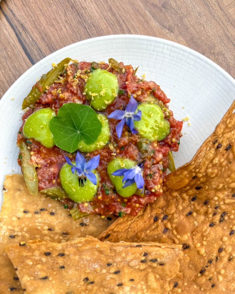 Tartare de boeuf River Café