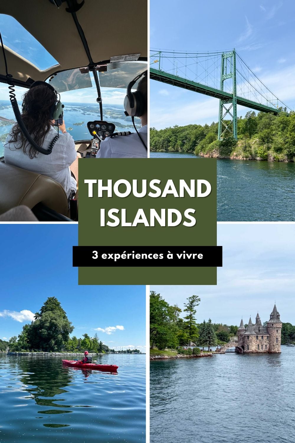 3 façons de découvrir les Thousand Islands
