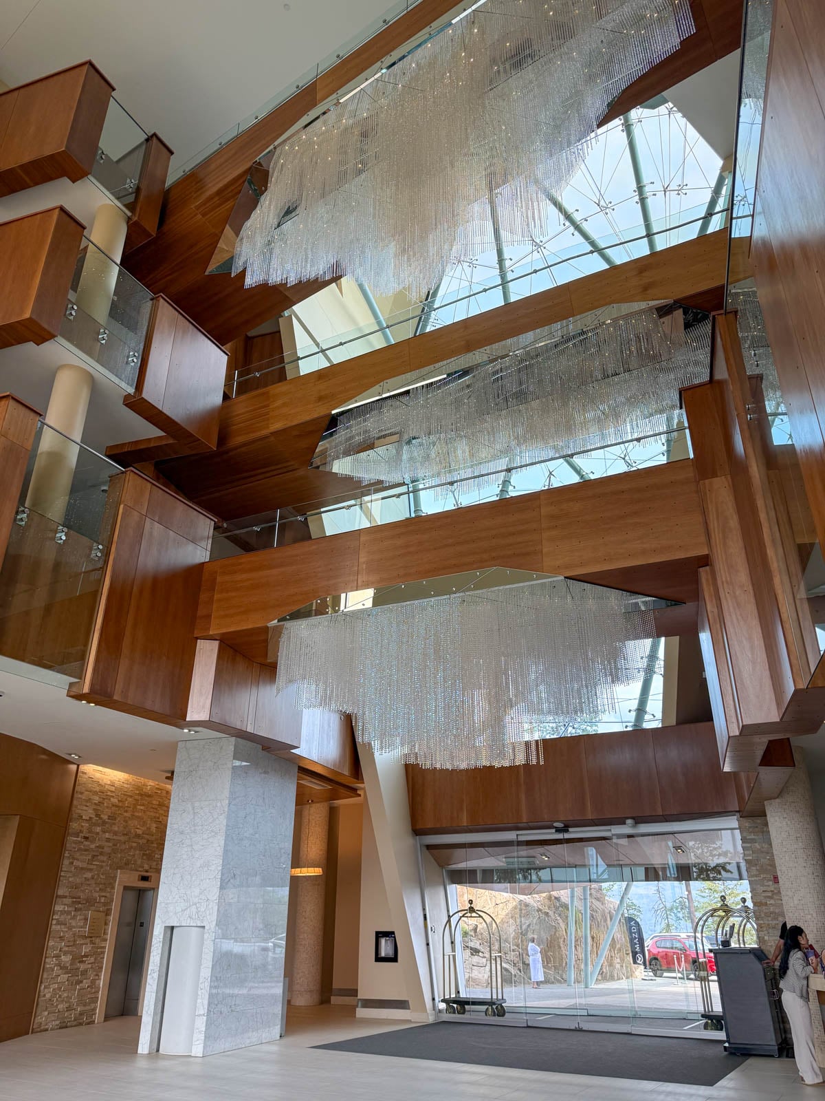 Sparkling Hill Resort lobby